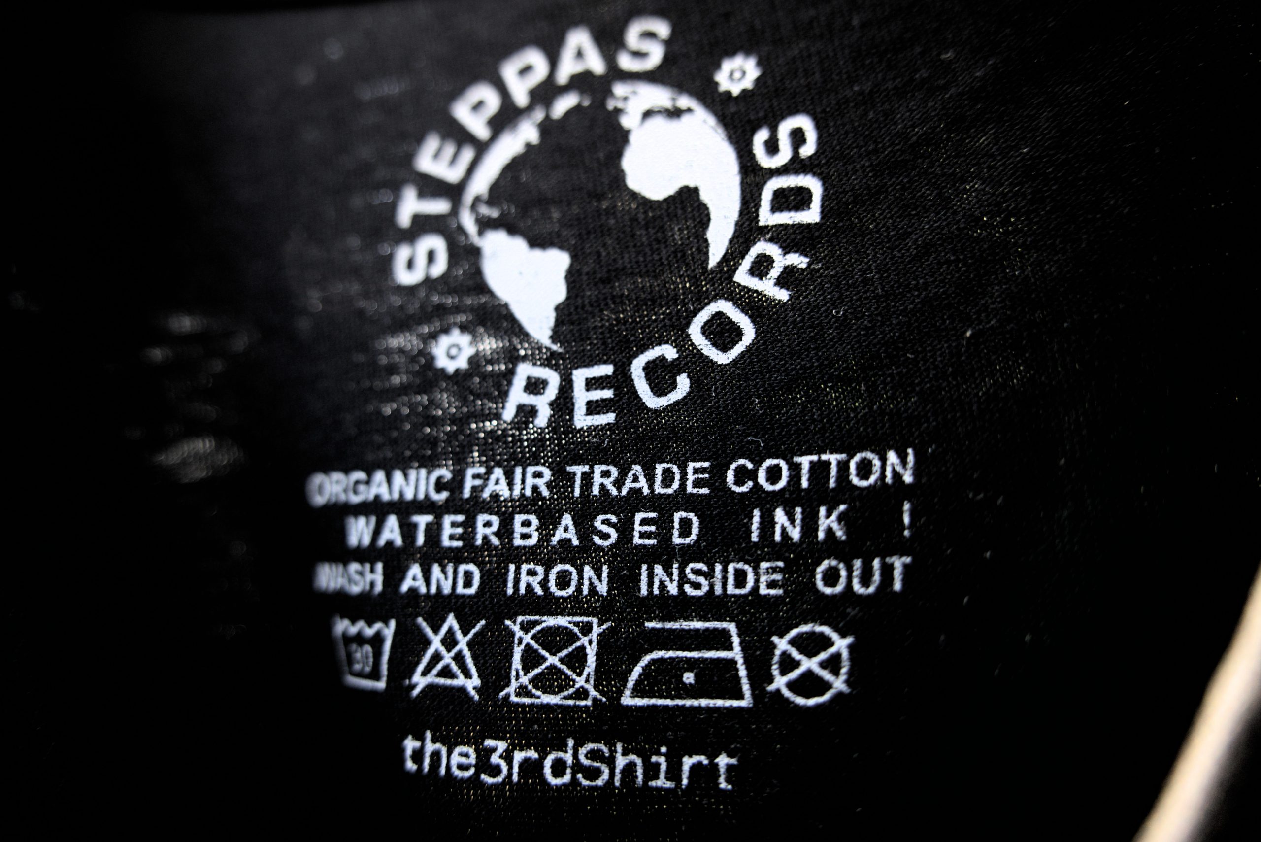 DUBPL8 Organic T-Shirt [Green Logo] (Men's/Unisex) [BLACK]
