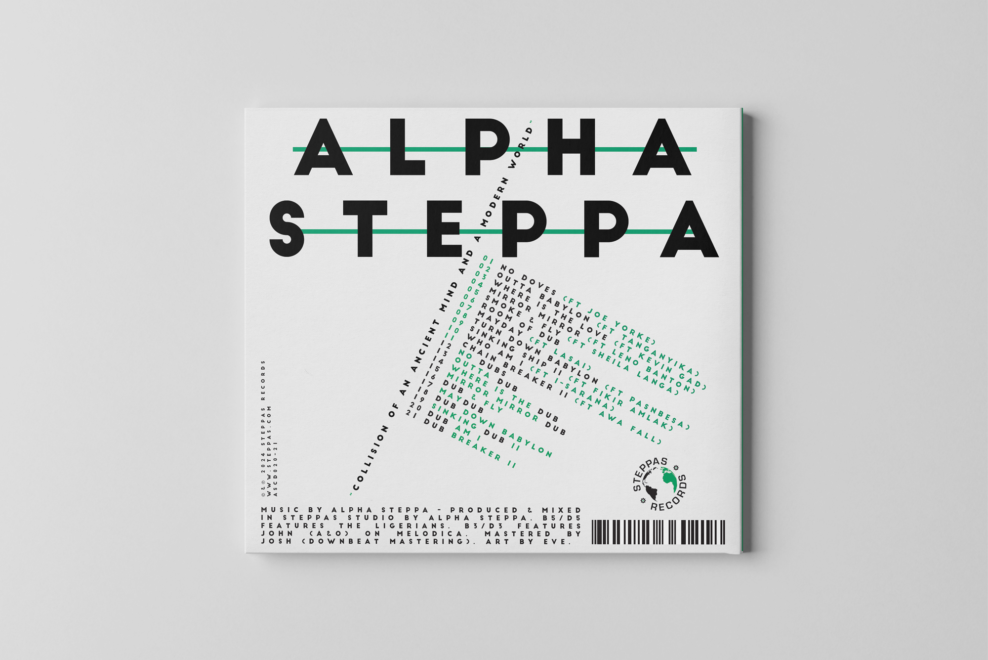 Alpha Steppa - Collision of an Ancient Mind and a Modern World (CD)