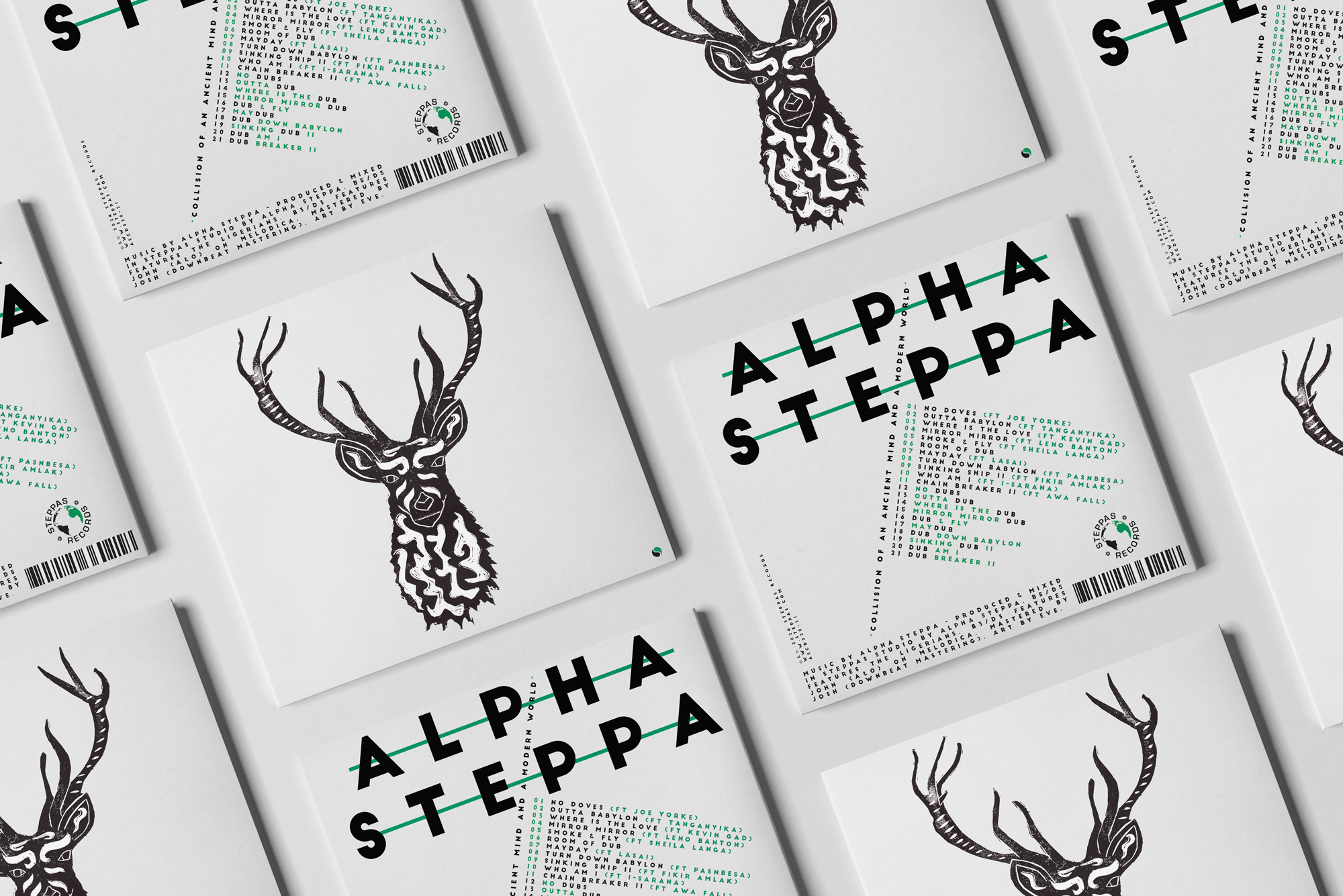 Alpha Steppa - Collision of an Ancient Mind and a Modern World (CD)