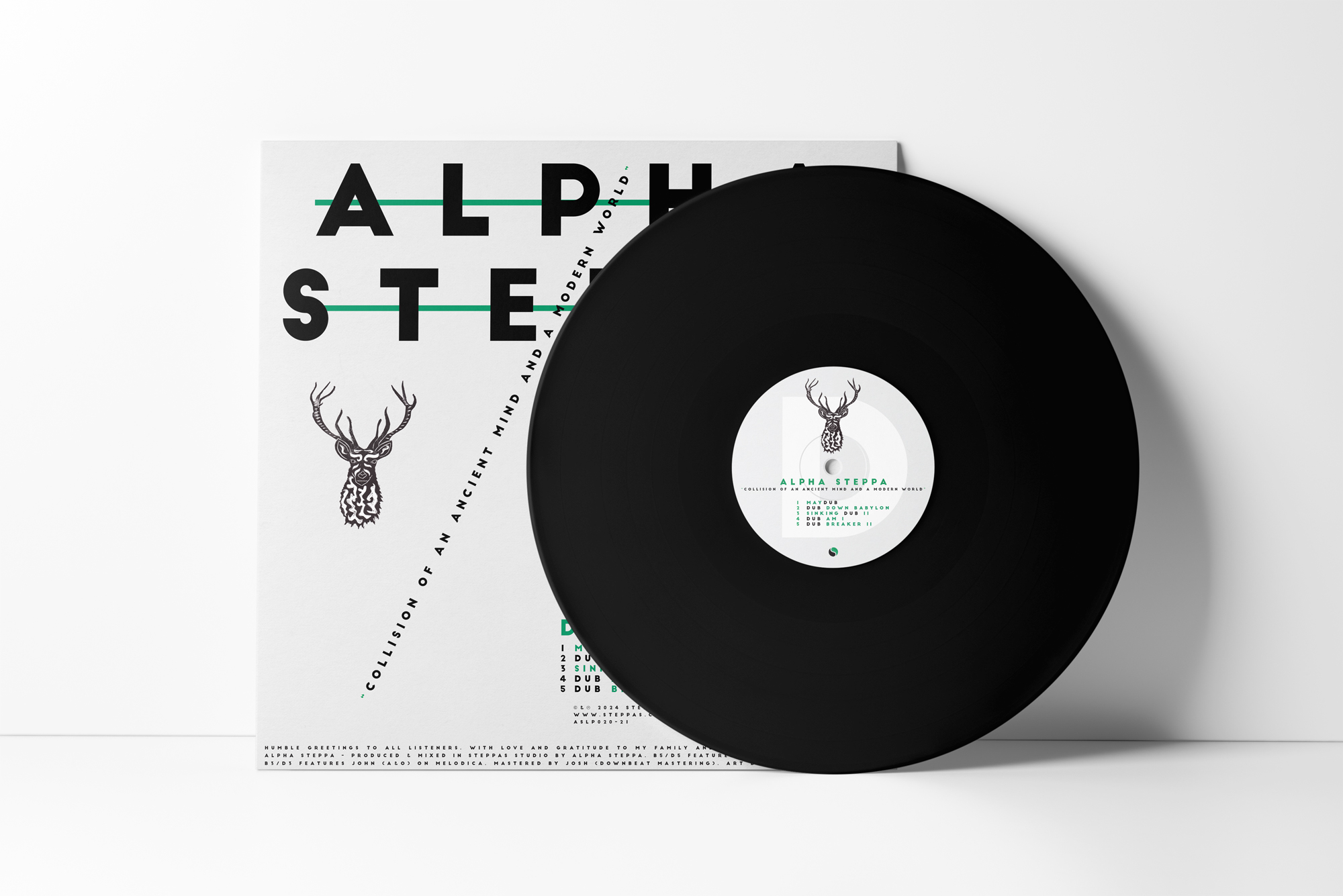 Alpha Steppa - Collision of an Ancient Mind and a Modern World (2xLP + CD + DL)