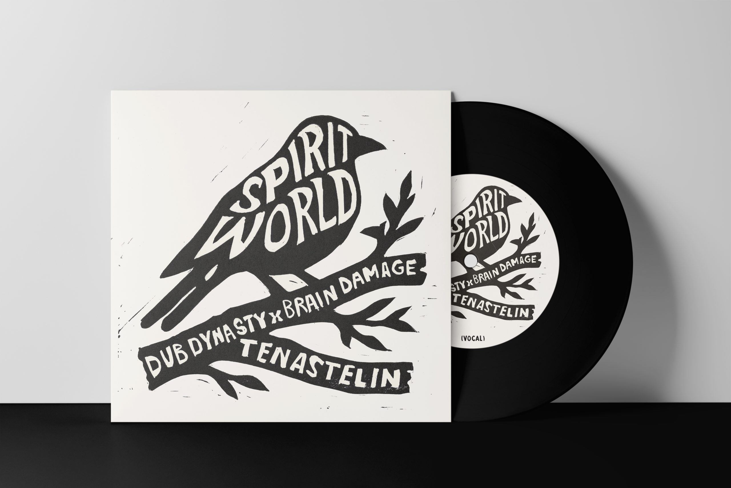 Joe Yorke, Yaksha - Rocking Ship (7") + Dub Dynasty, Brain Damage - Spirit World (7")