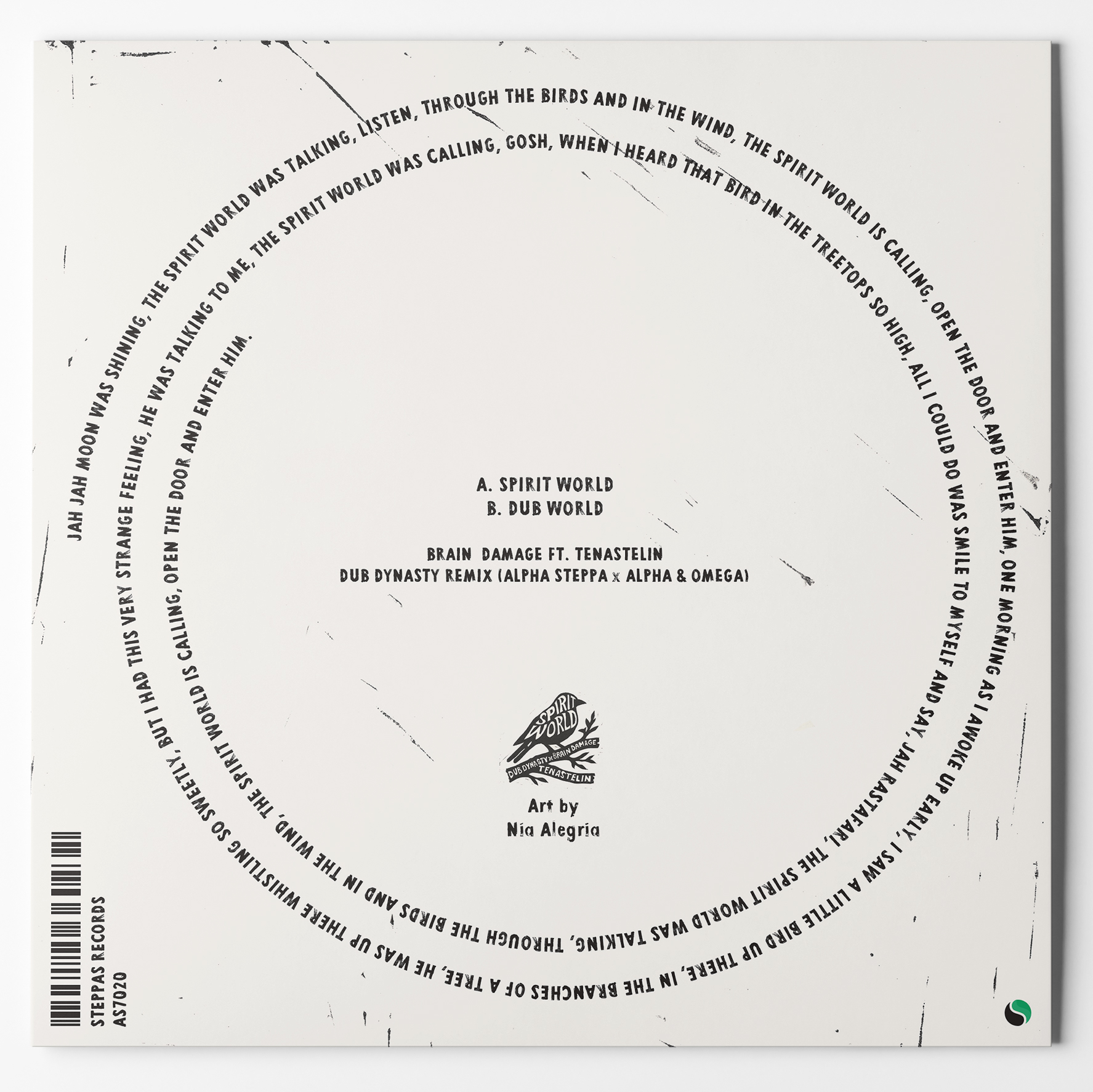 Joe Yorke, Yaksha - Rocking Ship (7") + Dub Dynasty, Brain Damage - Spirit World (7")