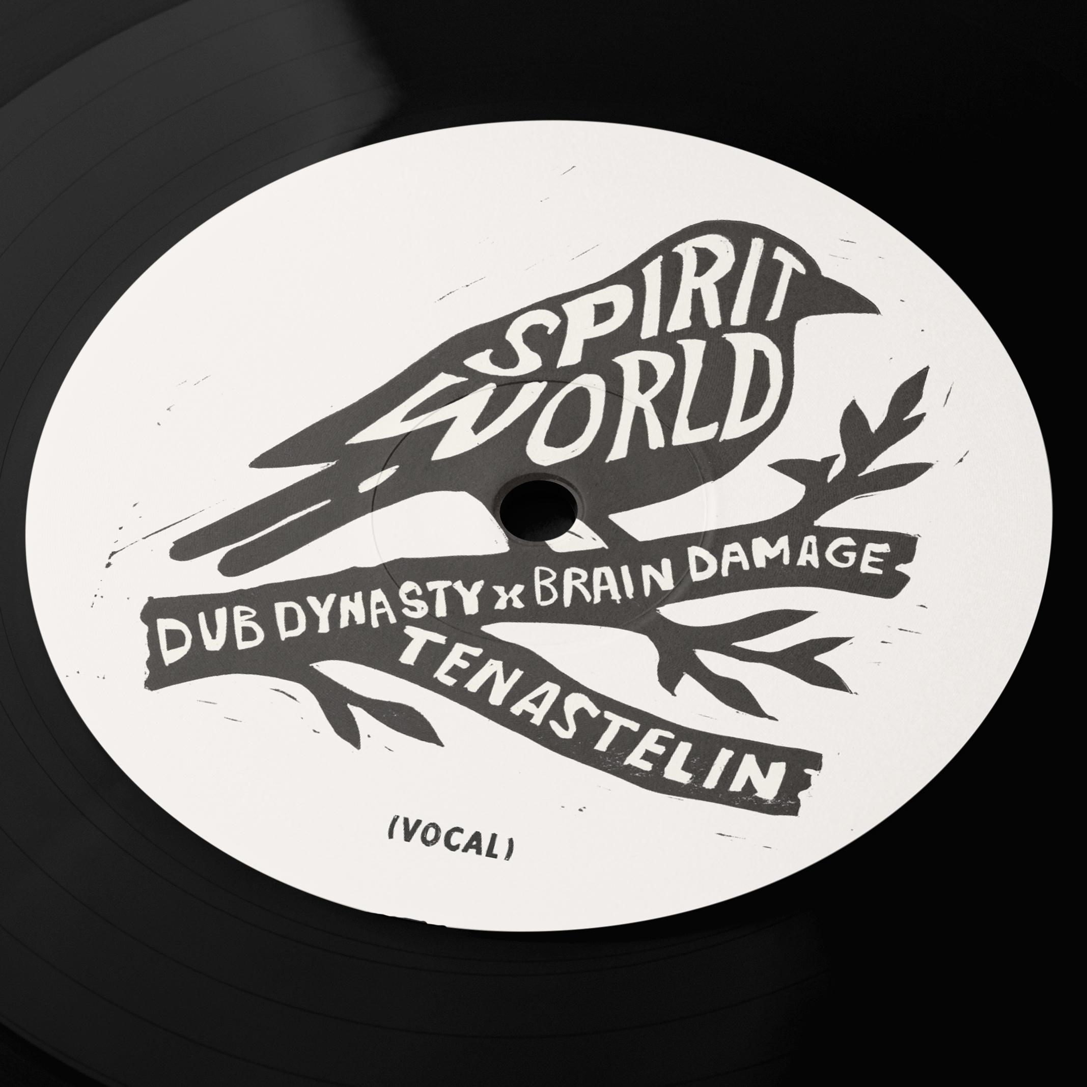 Special Edition: Brain Damage x Dub Dynasty - Spirit World Ft. Tenastelin (7") [SOLD OUT!]