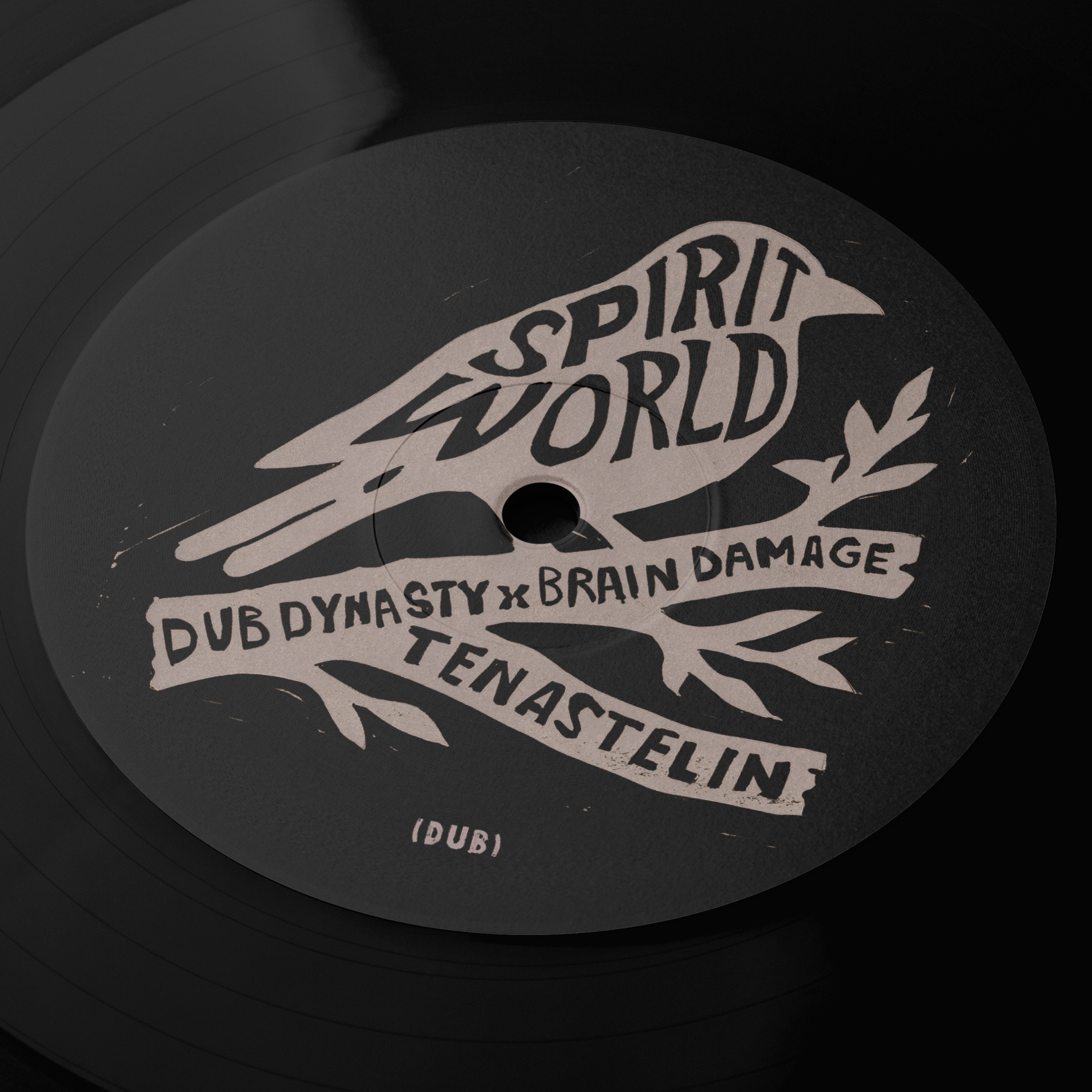 Special Edition: Brain Damage x Dub Dynasty - Spirit World Ft. Tenastelin (7") [SOLD OUT!]
