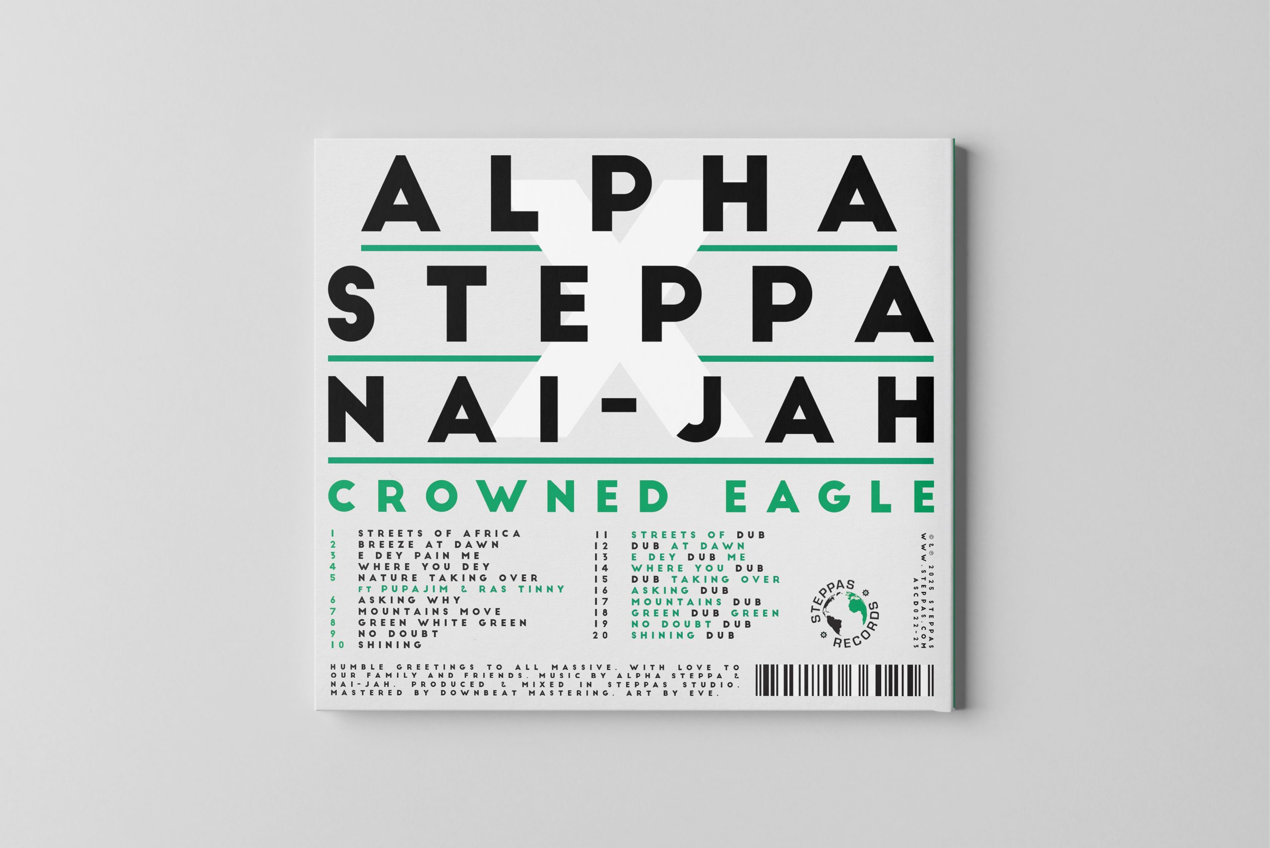 Alpha Steppa x Nai-Jah - Crowned Eagle (CD)