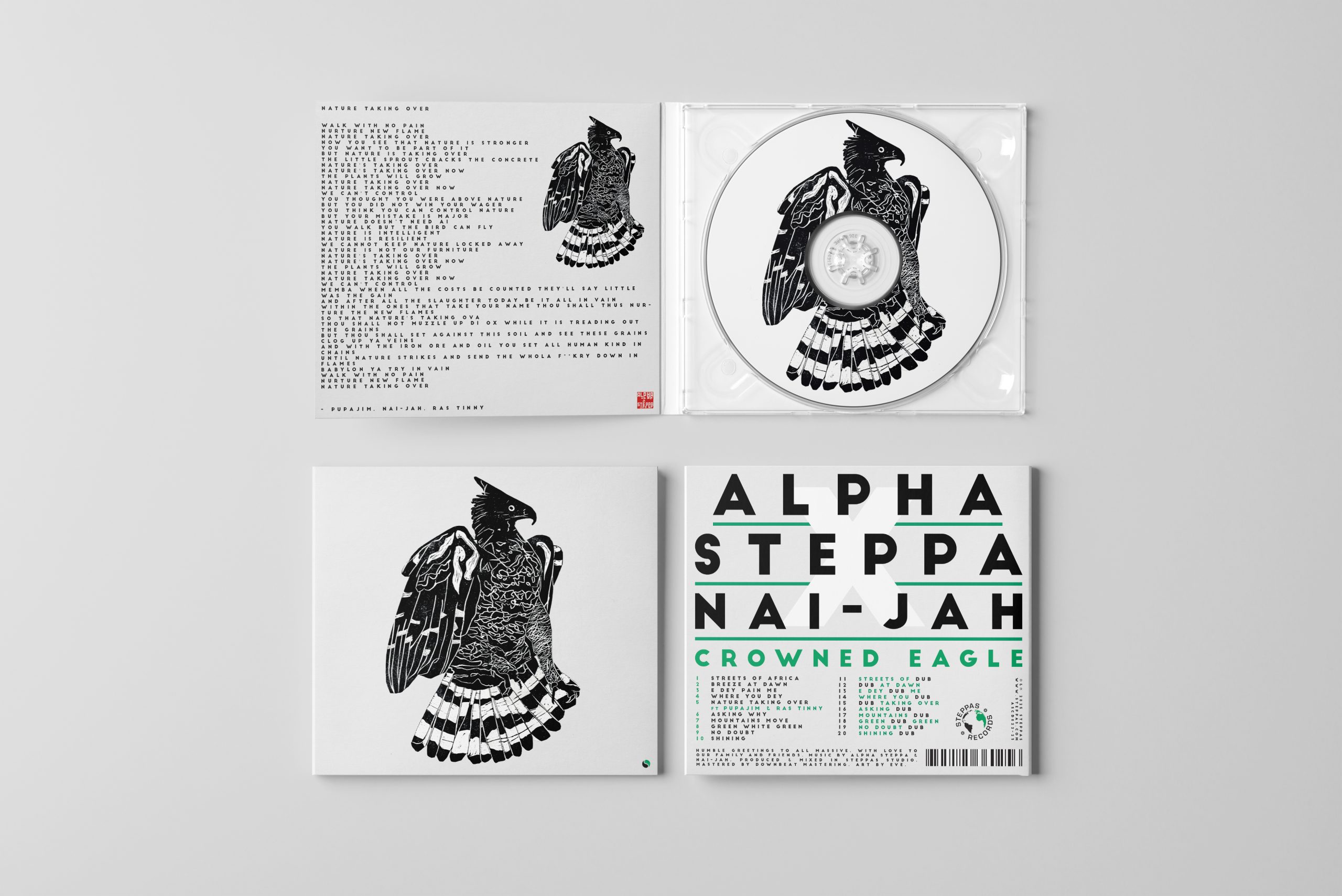 Alpha Steppa x Nai-Jah - Crowned Eagle (CD)