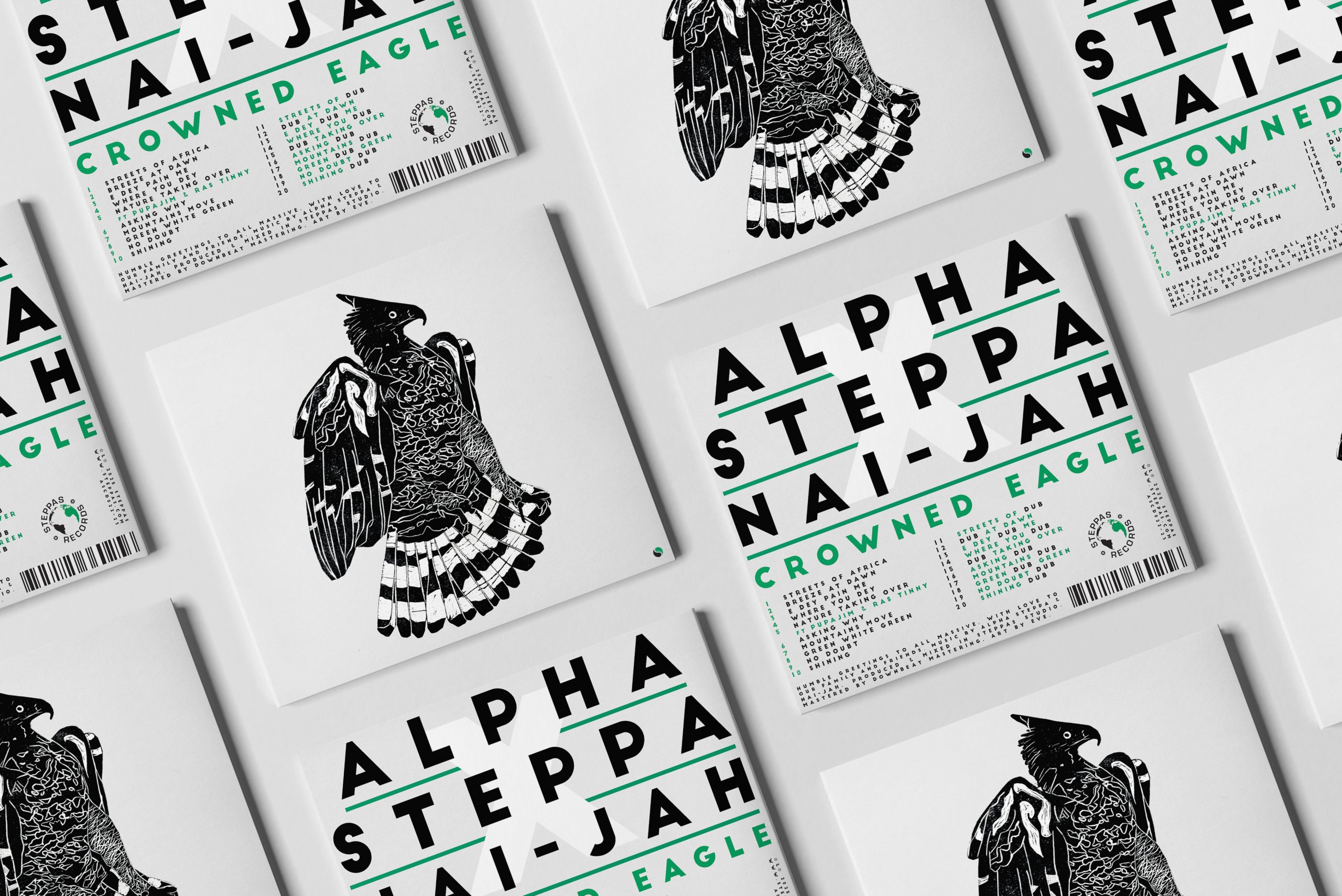 Alpha Steppa x Nai-Jah - Crowned Eagle (CD)