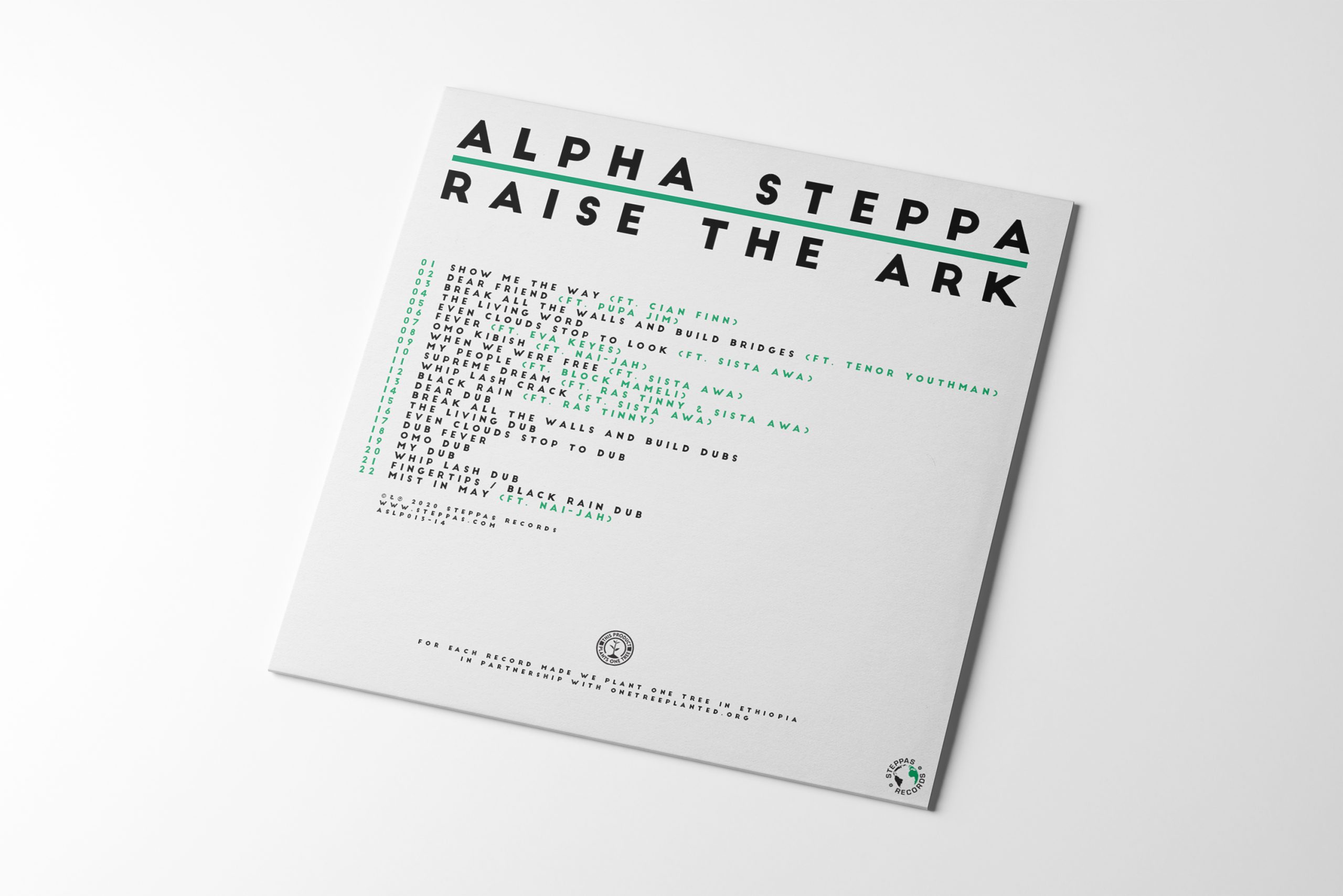 Alpha Steppa - Raise The Ark (2xLP + CD + DL) [Ltd. Ed. 2026 Repress]