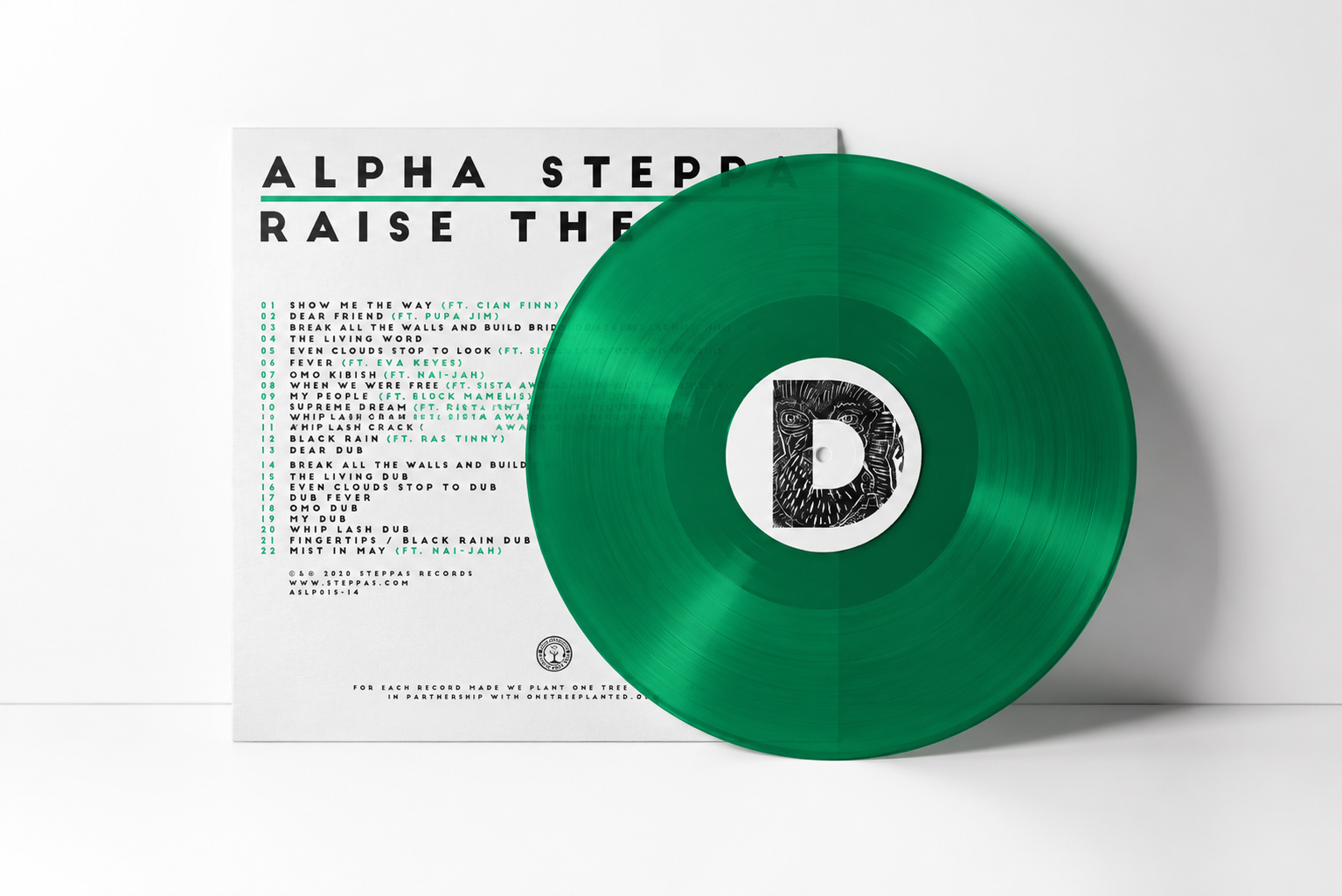 Alpha Steppa - Raise The Ark (2xLP) [Ltd. Ed. Green Vinyl x 50]